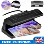 Counterfeit Uv Fake Black Light Money Note Detector Bank Checker Forged Tester