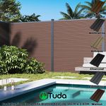 Composite Fence Boards 1.83m x 160mm Co-Extrusion Tongue & Groove Slatted