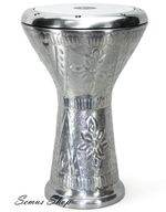 Oriental Percussion Professional Darbuka, Darabuka, Hand Hammered with Accessories