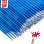100Pcs Car Applicator Stick Paint Touch-up Brushes Cleaning Maintenance Tools UK