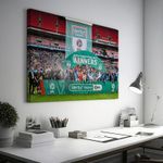 Peterborough United Vertu Cup Winners 2025 Canvas