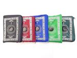 Pocket Travel Prayer Mat - With Qibla Compass in Zip Pouch Bulk [Random Colour]
