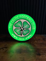  Celtic Fc Lightbox Led Sign🇬🇧Made Not Temu💩!  Usb Power 25x25cm