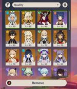 Genshin Impact Account Adventure Rank 53 World Level 7 Multiple Characters