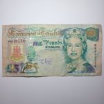 Government of Gibraltar 5 Gibraltar Pounds Millennium Banknote - 2000
