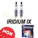 Triumph Scrambler Thruxton NGK IRIDIUM IX Spark Plugs DPR8EIX-9 2202 x2 Plugs