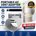 130mm/150mm Portable Air Conditioner Exhaust Duct Hose Pipe Connector Coupler UK