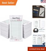 Efficient Guest Check Pads for Servers, 30-Pack – Streamline Your Orders!