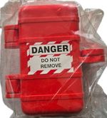 Brady LOTO Plug Pneumatic Safety Lockout Cover Box Small LOK029 Electrical New