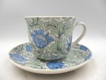 Gift Boxed Jumbo cup and saucer in William Morris Anemone design.