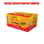 50 PCS Hothands Hand Warmers Safe Odorless Air Activated Heat EXP. Date 1/2027