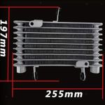 Aluminum Alloy Engine Oil  Cooling  Replacement Accessory Easily Use