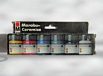Marabu Ceramica - Ceramic Painting Set ( Bake) - 6  Assortment Used