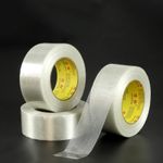 Clear Fiberglass Filament Tape Heavy Duty Reinforced Strapping Packing Tape UK
