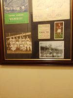 FA Cup Final 1957 Official Programme , ticket presigned  autographs and picture