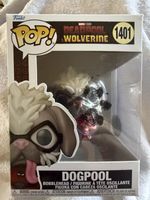 RARE FRONT WINDOW PAWTOGRAPH Dogpool Funko #1401 Monopoly Events Fully COA INCL