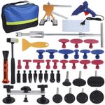 PDR Tools Car Paintless Kit Dent Puller Lifter Repair Removal Hail Tabs Glue Gun