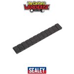 Sealey WWSA5B Zinc Plated Black Steel Adhesive Wheel Weight 5g - Pack of 50