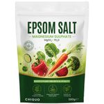 Epsom Salts for Plants - Organic Magnesium Sulphate Fertiliser - 500g - 15kg