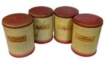 Rare Vintage Retro 1940s 50s Dad's Cookies Tin Kitchen Barrels Jars 