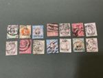 GB stamps. QV officials inc Government parcels, Army. I.R. Stock card. *C77