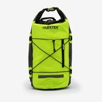 Motorcycle Lextek Waterproof Dry Bag Backpack 30L Black/Fluoro Yellow (DRBG001)