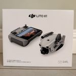 DJI LITO X1 Foldable Quadcopter Drone RC 2 Fly More Combo 3 Batteries Bag