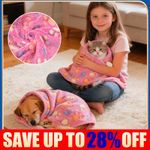 Warm Soft Puppy Kitten Blanket Pet Bed Mat Cushion for DogCat Cozy Sleep&Comfort