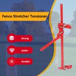 Wire Fence Stretcher Tensioner Farm Fence Wire Strainer Tensioning Tool