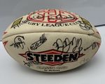 Signed St.Helens Rugby League Club Steeden Ball - Early 2000s