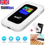 5G Unlocked LTE LCD Portable Mobile Broadband Wireless WiFi Router MiFi hotspot
