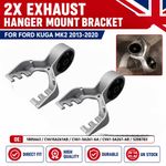 2x Rear Exhaust Hanger Mount Bracket CV615A261AB For Ford Kuga Mk2 2012-2020 UK