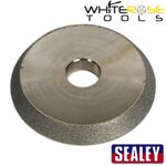 Sealey Grinding Wheel for SMS2008 Sharpener Grinder Power Tool Garage Workshop