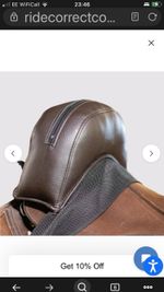 Pommel Blocker . Safety Aid for security in saddle for flatwork/jumping RRP £90