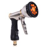 Multifunctional Hose Pipe Spray Gun 9 Modes Cleaning Metal Garden Hose Nozzles