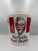 Vintage KFC Milk Glass  Bucket Globe Light Shade -1969