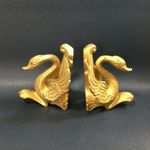 Sherle Wagner Swan Gold Plated BrassTap Knob Faucet Parts