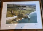Britain Memorial Flight Over Beachy Head Signed & Framed