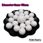 Metric Plastic Ball POM Nylon Plastic Solid Plastic Bearing Balls 1mm ~ 51mm