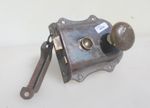 Antique Iron Bathroom Door Rim Lock Brass Knobs Handles Vintage Old Keep