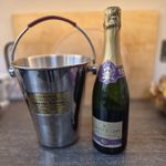 Laurent Perrier Stainless Steel Ice Bucket.