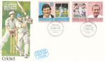 Cricket Hartley Illingworth Union Island St Vincent FDC 1984 (133264)
