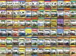 600 DIFFERENT Train/Railway/Railroad/Loco/Locomotive Mint MNH Stamp Collection