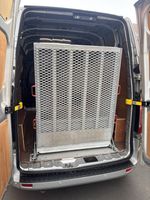 Foldable Aluminium Vehicle Access Loading Ramp, Anti-Slip Mesh Surface, Silver