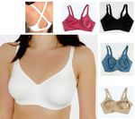 Ex Marks Spen**rs Bra Flexi Fit White Non Wire Full Cup Multi Way Strap Non Pad