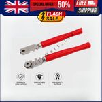 6-Wheel Glass Cutter – Wooden Handle for Mirror, Tile & Window Cutting