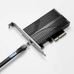 SABRENT 10 Gigabit Ethernet PCIe Network Adapter – PCIe 3.0 x4 Card