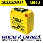 Motobatt Battery for Honda CB 125 TD Super Dream 1982-1988 AGM