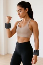 Bala 1lb Bangle Ankle Wrist Weights Wearable Core Training Gym Fitness Workouts