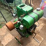 Lister CS 6/1 CS Stationary Engine 1948 4.5kW 1200 Hours Antique